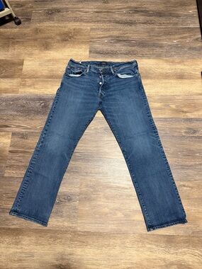 Polo by Ralph Lauren Men's Dark Blue Straight Jeans